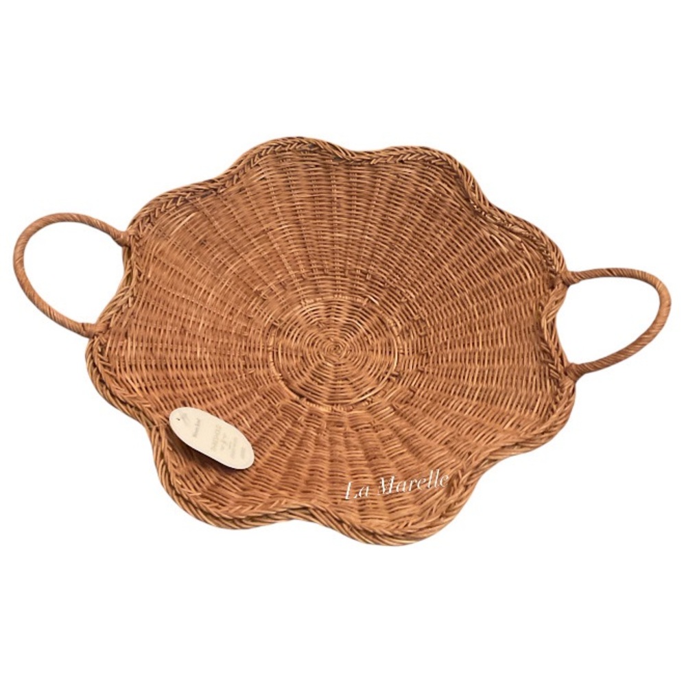 Scallop Woven Shallow Bowl - Threshold™ designed with Studio McGee SPRING 2026 - Picture 5 of 8